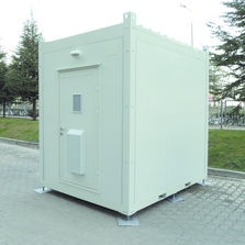 Bâtiment technique modulaire en acier galvanisé | Local technique préfabriqué