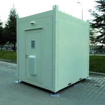 Bâtiment technique modulaire en acier galvanisé | Local technique préfabriqué