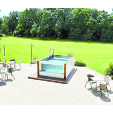 Bassin spa chauffé modulable pour intérieur ou extérieur | Aqualounge