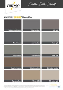  Revêtement minéral effet béton ciré résistant pour murs et sols | CHRYSO®MineralTop