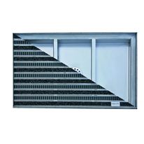 Bac de récupération en métal pour tapis d'entrée | Bac de récupération