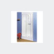 Paroi en verre 6 mm à porte coulissante | Navis