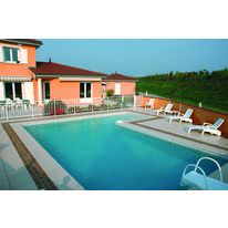 Dalle de terrasse grenaillée antidérapante | Sablé