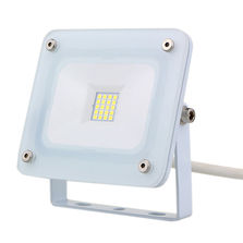 Projecteur de 10 à 100 W de puissance | Projecteur LED Extra Plat IP65 10W Blanc ou Noir