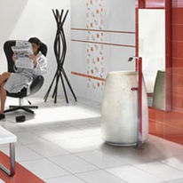 Carreau rectangulaire grand format | Stripes mur