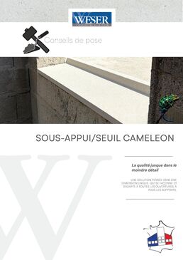 Sous appui / seuil Caméléon | SAP28