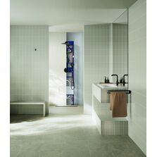 Colonne de douche encastrée avec récupération de chaleur sur eaux usées | Rapido Récupération de chaleur