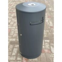 Cendrier urbain en acier galvanisé pour collecte et gestion de mégots de cigarettes | Adelaïde