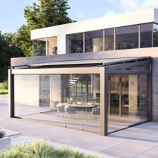 Terrasse véranda jusqu'à 12 m de portée | heroal OR 