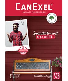 CANEXEL : bardage clins fibres bois
