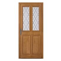 Porte d'entrée Anne Laure chêne avec barillet | LAPEYRE SERVICES