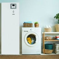 PAC air/eau split réversible compacte intégrant l'ECS | Yutaki S Combi R32