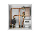 Groupe hydraulique avec un circulateur pour séparation entre le générateur biomasse et le circuit de chauffage | Modulfit Biomasse 110 GHBC1C