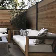 Clôture en composite effet bois et aluminium | Océwood