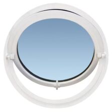 Oeil de boeuf Excellence aluminium rond ouverture française | LAPEYRE SERVICES