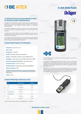 Détecteur multigaz FLEX | Dräger X-AM 2500