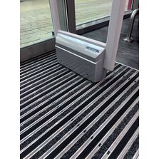 Tapis d'entrée haute-performance - Aluminium, rips & caoutchouc - Nettoyant et antidérapant