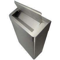 Poubelle au sol ou murale hygiène féminine inox | AS-357