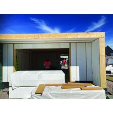 Panneau PSE biosourcé pour enveloppe et toiture terrasse étanches en ossature bois | Stisol ECA