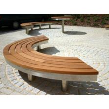 Banc public design courbe sans dossier | Tree seat