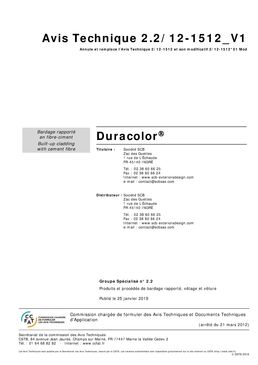 Bardage de façade en fibres et ciment SCB | DURACOLOR