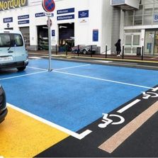 Peinture colorée solvantée pour marquage routier | EURO ECO COLOR
