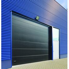 Porte sectionnelle à panneaux isolés et résistants au vent | I-14P Panel