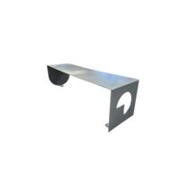 Banc méridienne en acier | minimaliste 