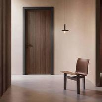 Portes battantes en stratifié avec cadre à lamelles | CLIMB