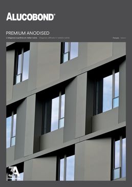 ALUCOBOND Premium Anodised, nouvelle gamme de revêtement de façades