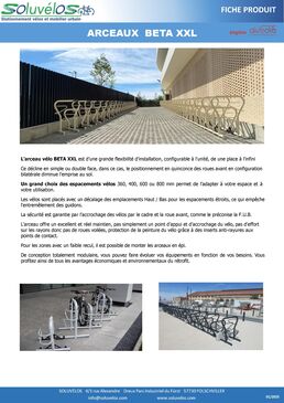 Accroche-vélos modulaire en tube d'acier  | NEW BETA