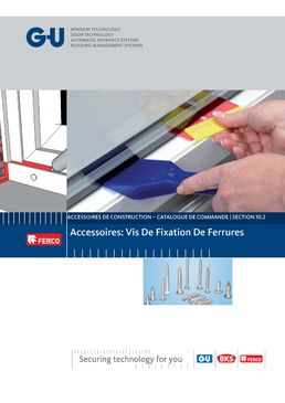 Vis de fixation du matériel et Vis de forage pour le matériel de fixation