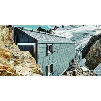 Panneau de façade et toiture ventilées en aluminium à pliures irrégulières | FX.12