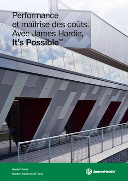 Panneaux de bardage fibres-ciment | Hardie® Panel grand format
