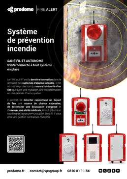 FireAlert | Alarme d’incendie sans fil  