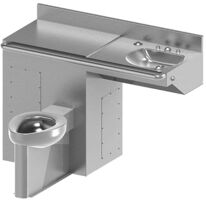 Combinaison de toilette et de lavabo pour PMR | ROBUSTO 100 PMR - 670750