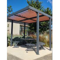 Ombrière extérieure modulaire | Epure Ombrière Norm en acier et aluminium