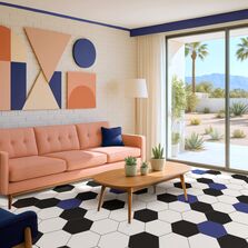 Carrelage céramique mural et sol | HEXAGON COLORS 20x24