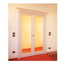 Vantail double pour cloisons en plaques de plâtre, prédisposé pour équipement électrique : Linea Light 