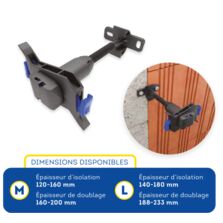 Appui intermédiaire réglable pour rénovation | AJUST RENO 