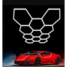 Kit éclairage LED hexagonal 11 modules 299 W pour intérieur professionnel | Silumen