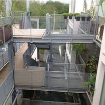 Caillebotis mi-fer pour clôture et garde-corps | JK TECHNIC