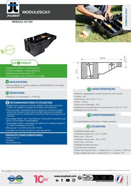 Marche modulaire extérieure MODULESCA®