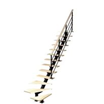 Escalier Elliot quart tournant bas rampe Eva | LAPEYRE SERVICES