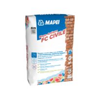 Enduit de finition à la chaux et éco-pouzzolane | MAPE-ANTIQUE FC CIVILE pour façades respirantes