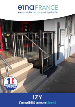 Élévateur PMR | IZY à vis sans fin en aluminium Etna France