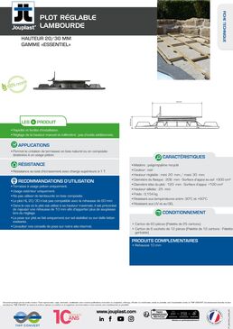 Plots standards ESSENTIEL pour lambourdes