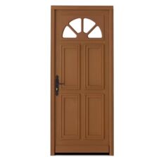 Porte d'entrée Aumale Bois exotique | LAPEYRE SERVICES
