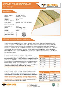 Lames de terrasse antidérapantes en bois | Pro Contemporary