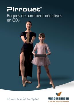 Pirrouet, Briques de parement négatives en CO2